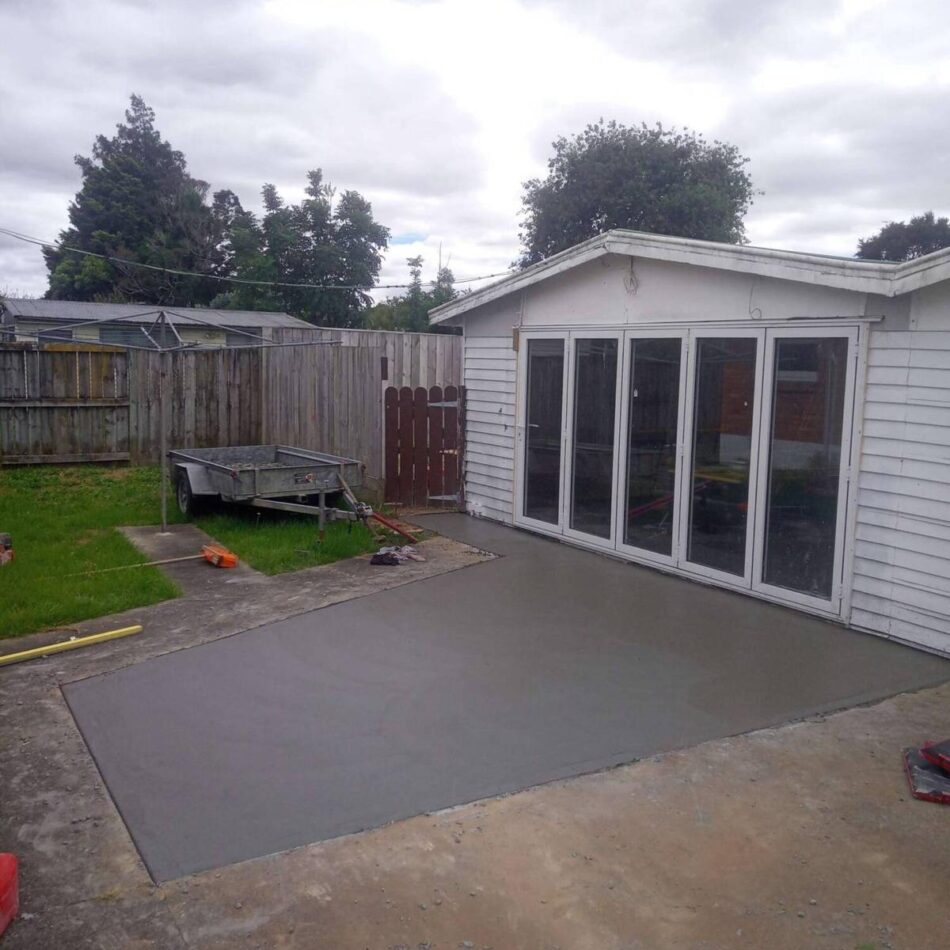 Concrete Patio Installation in Rotorua
